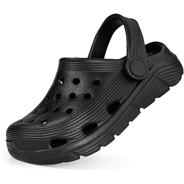 ABSOLUTE FOOTWEAR Women's Slip-On Garden Clogs - Adjustable Back Strap - Summer Holiday Pool Shoes