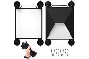 Starlink Mini Suction Cup Mount,Starlink Mini Car Mount Protect Silicone Case for 2-in-1 Roof Cover for Sunroof Window RV