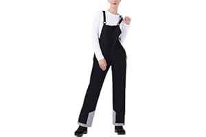 WULFUL Womens Insulated Snow Bibs Waterproof Winter Ski Pants Snowboarding Overalls