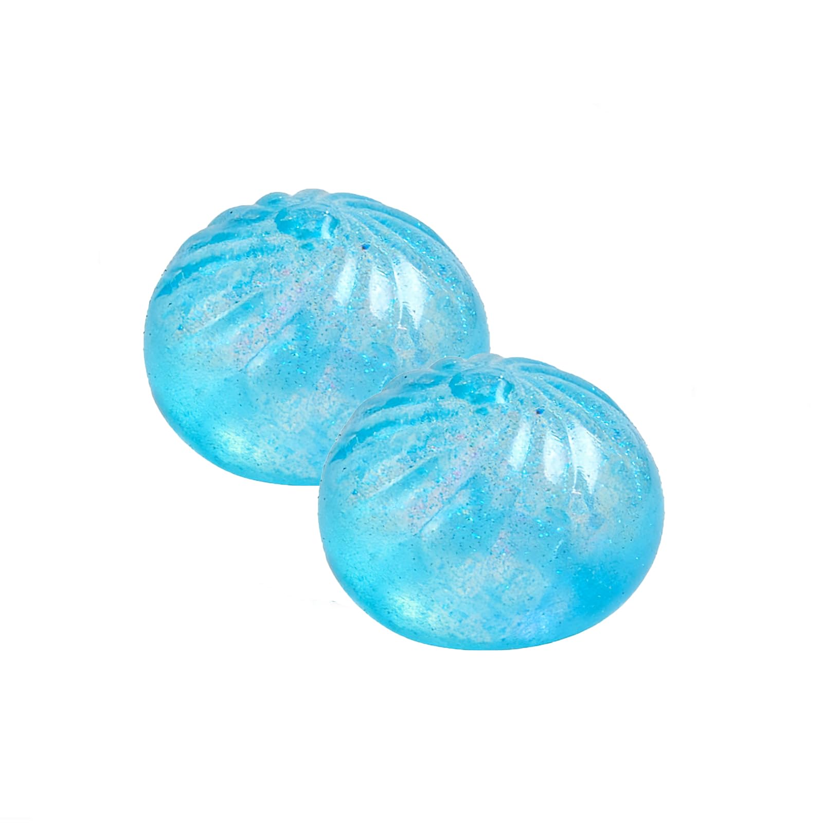 2PCS Dumpling Squishy, Glitter Dumpling Toy, Mystery Dumplings Squishy, Cute Anxiety Relief Fidget Toy, Soft Squeeze Decompression Dough for Adults & Teens