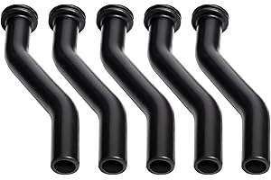 CLSR2U Vacuum Hose Fit for John Deere Mower - 596163 Vacuum Hose Compatible with John Deere D140 D160 Lawn Mower Tractor, 593998, 797408, 5pcs