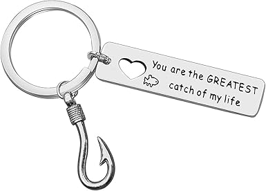 fishing keychain for boyfriend