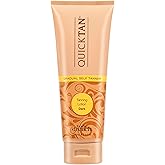 Body Drench Quick Tan Self Tanner Body Lotion – Sunless Tanning Lotion for Women, Natural-Looking Self Tan, Dark, 8 fl oz