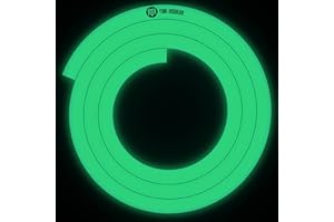 MY YIMI HOOKAH Yimi Hookah® Glow in The Dark Silicone Hookah Hose | 1.5 Meters Length ID 12mm OD17mm Glow in The Dark Silicone Hookah Accessories Set | Shisha Hookah Parts