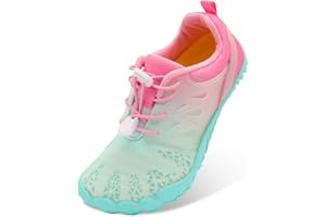 L-RUN Kids Water Shoes Boys Girls Water Hiking Shoes Indoor Outdoor Quick Dry Athletic Sneaker Shoes