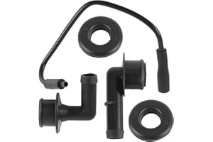 AUTOKAY 53013360AA PCV CCV Vent Valve Elbows Grommet and Crankcase Vent Tube Breather Hose Kit Fit for Jeep Grand Cherokee Wrangler 2000-2004 Cherokee 1997-2001