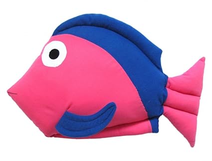 Tickles Stuffed Soft Fish Cushion Toy Pillow Car 42 cm