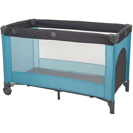 Fillikid Reisebett Standard hellblau-grau