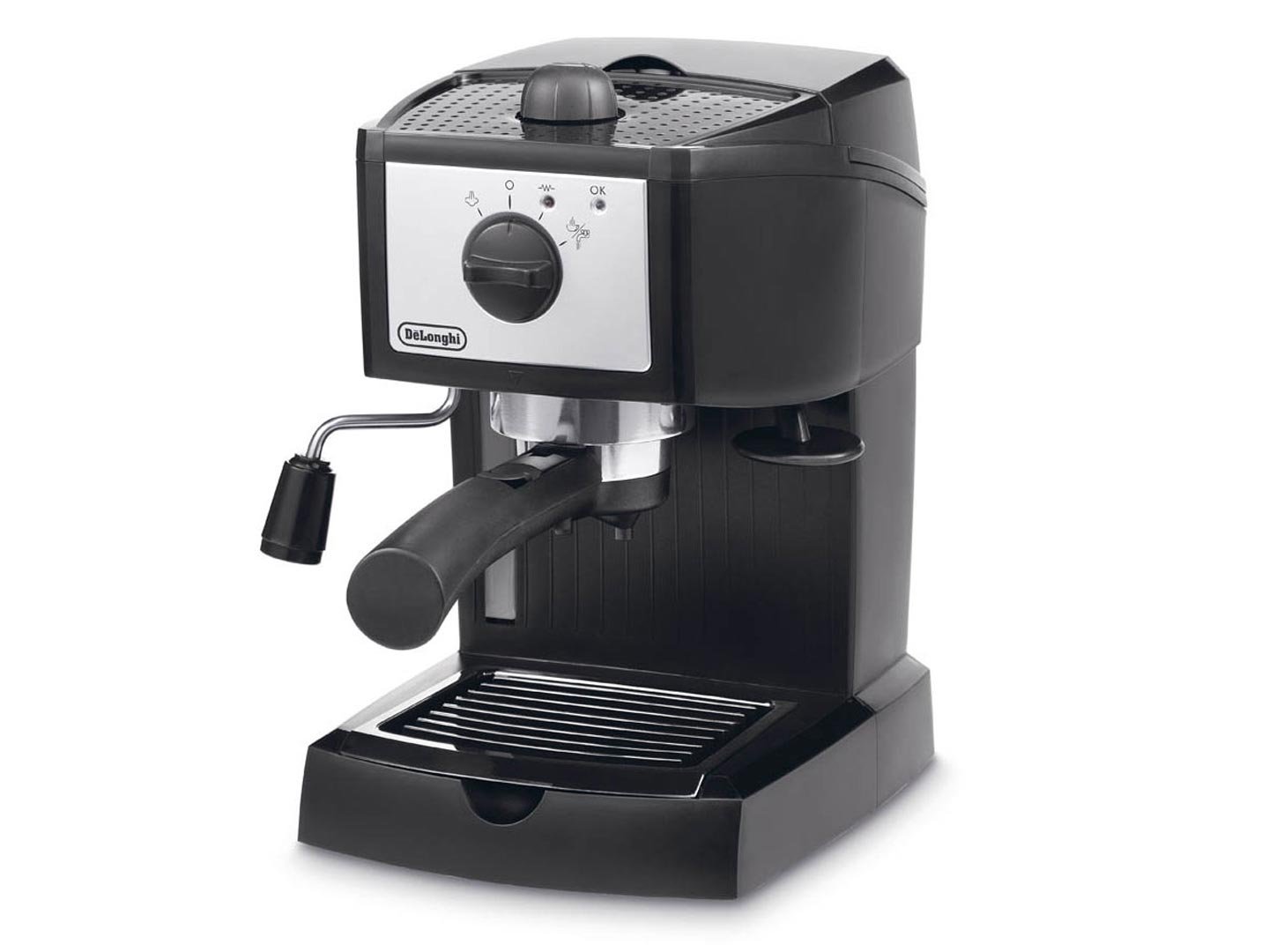 Delonghi EC 152 CD Espresso Machine 1L Black, Silver Coffee Espresso