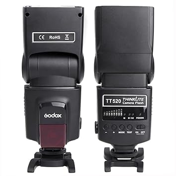 Godox TT520 Flash Speedlite con zapata Difusor de Flash negro para ...