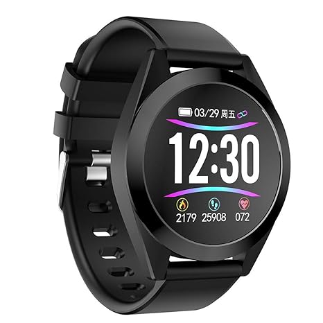 Amazon.com: VICCKI Smart Watch Sports Fitness Activity Heart ...