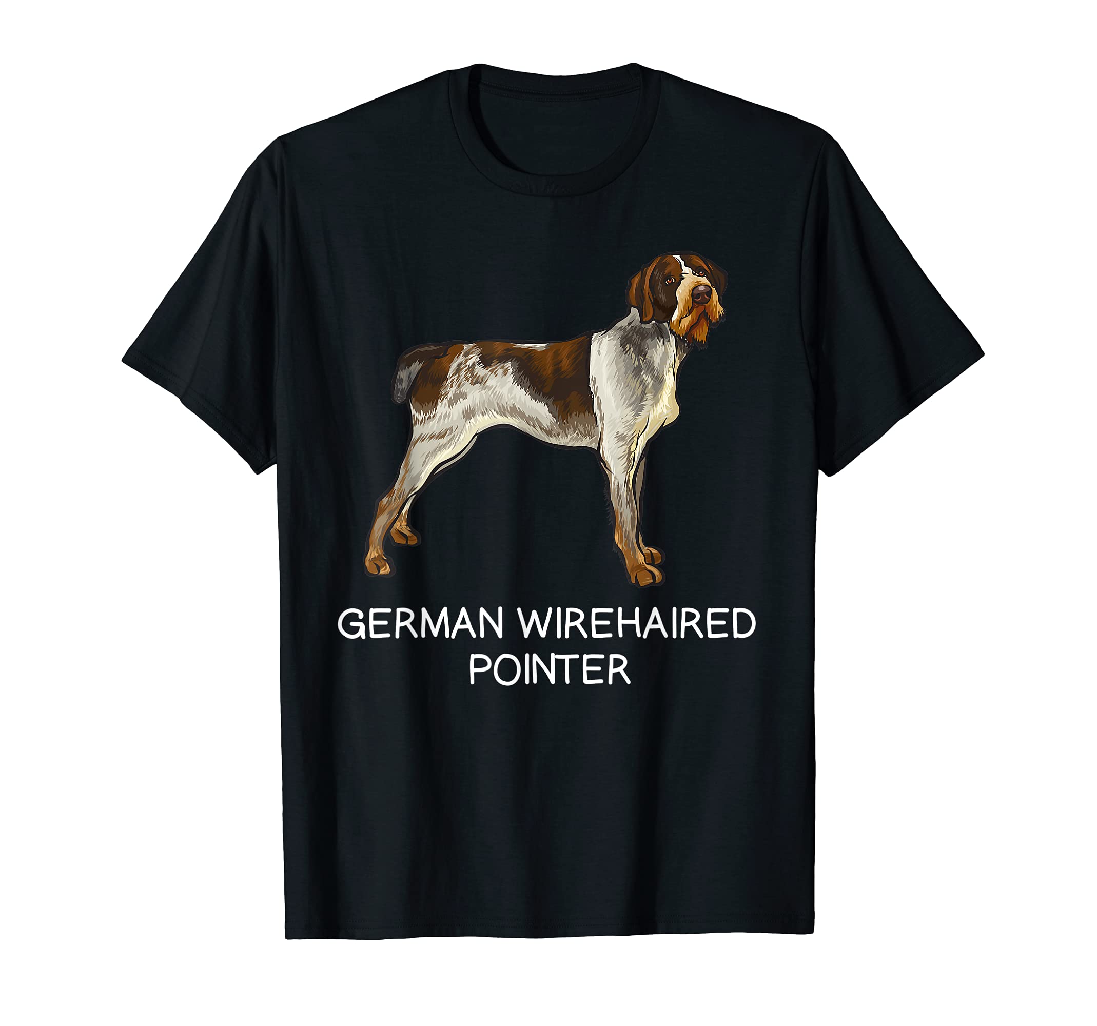 German Wirehaired Pointer Crazy Dog Lover T-Shirt