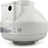 RadonAway RP145c Radon Fan P/N 23030-1 Inlet/outlet Diameter of 4.5