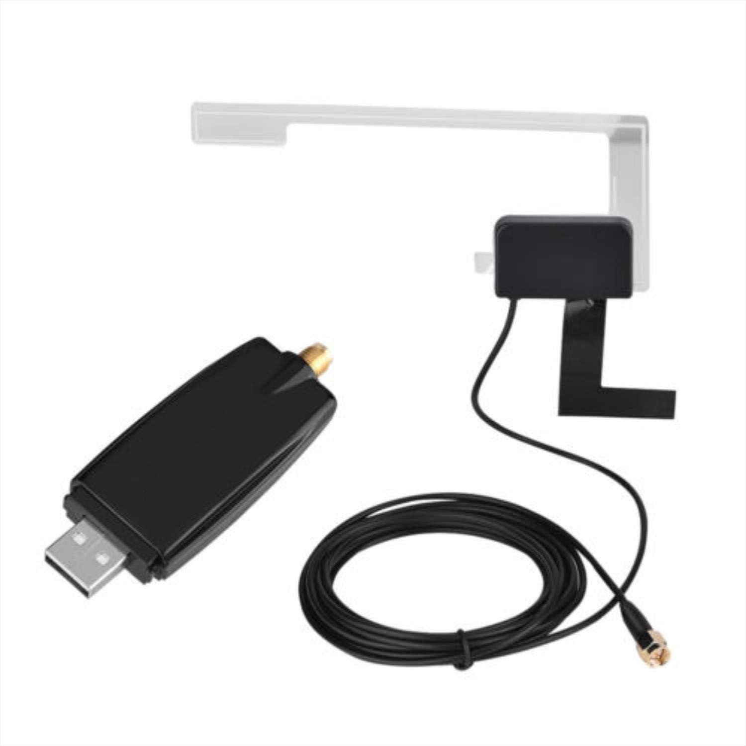 Digital Radio Receiver DAB+ Digital Radio Box MCX Amplified Antenna for Android Car Stereo Headunits USB DAB+ Box and Aerial Kit