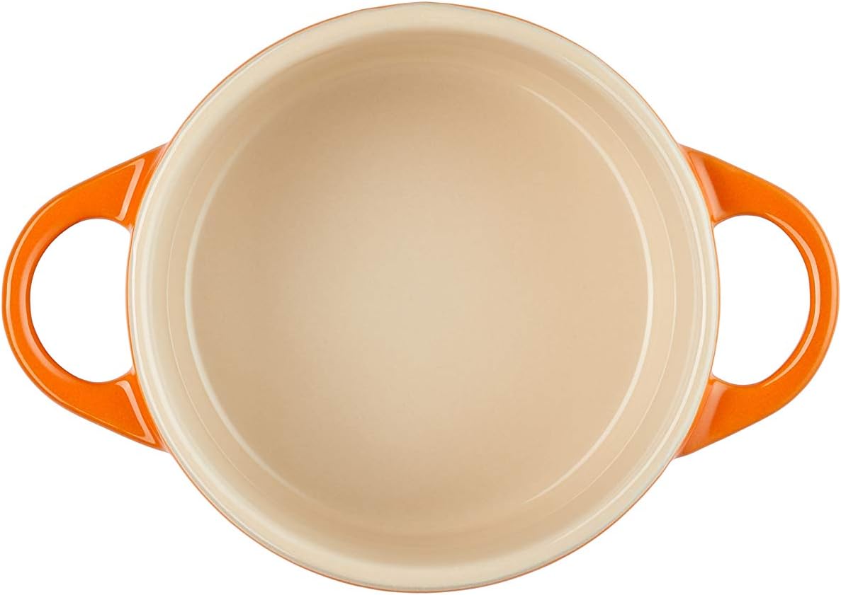 LE CREUSET Stoneware Petite Round Casserole, 0.25 L, Volcanic, 71901100900100, 200 ml - Image 5