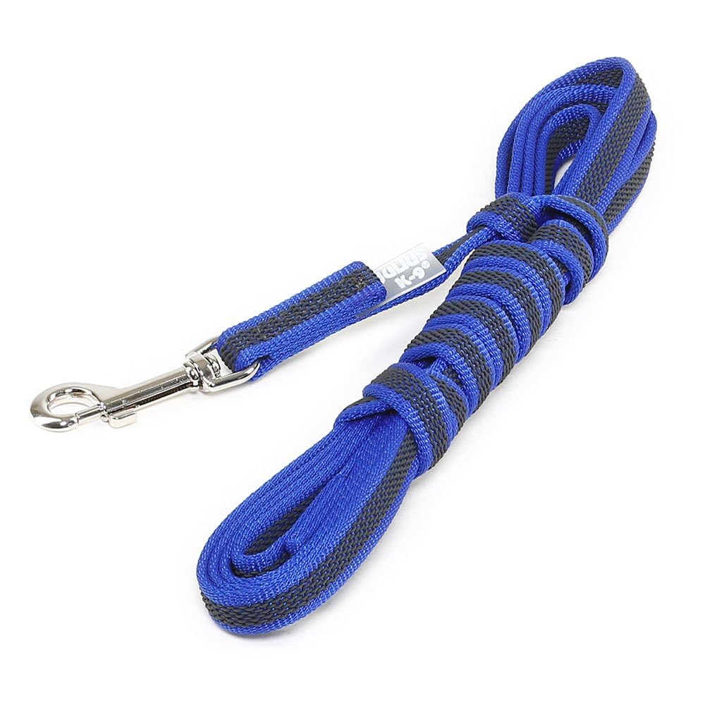 Color & Gray Super-Grip Leash with Handle, 14 mm x 3 m, Blue-Gray