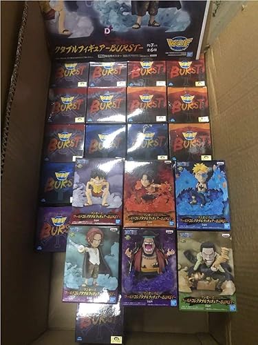 Amazon 新品 ワンピース Wcf Burst 全6種 ワールド コレクタブル フィギュア ルフィ エース マルコ シャンクス 黒ひげ クロコダイル 28個 セット フィギュア ドール 通販