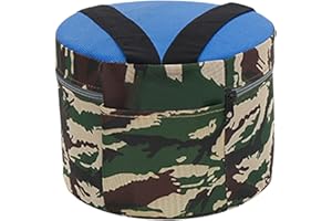 Gralara Garden Wearable Stool, Outdoor Fishing Chair, Gardening Supplies Camping Stool Portable Gardening Cushion Chair, Workseat for Planting Farm, 25cm Foam