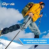 Glymnis Walking Poles 2 Pack Collapsible with Quick Lock System 110-130cm view 8