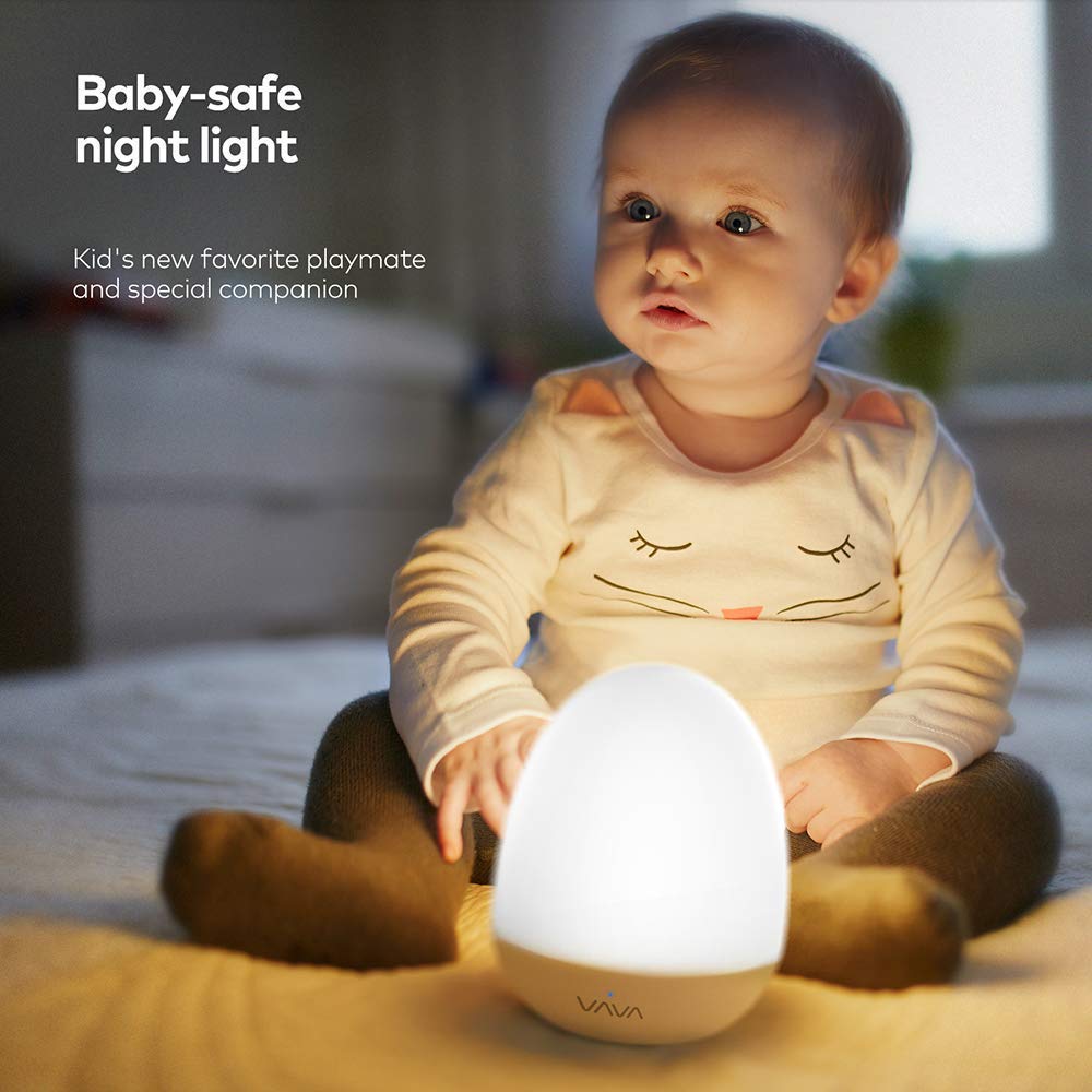 VAVA Night Lights for Kids with Stable Charging Pad, Rechargeable