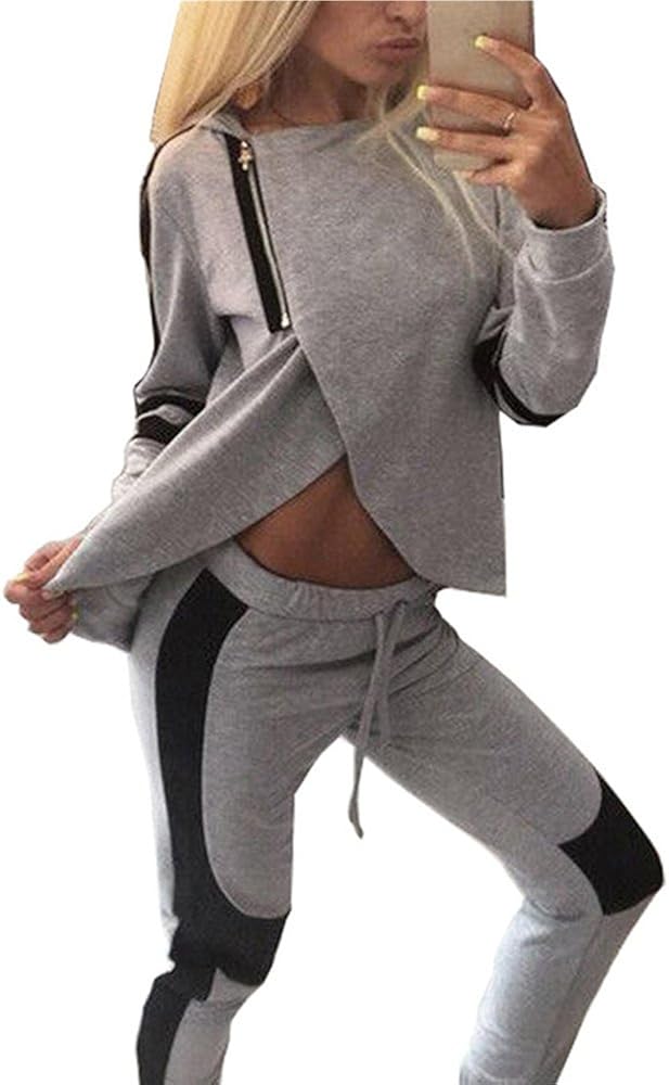 stylischer trainingsanzug damen