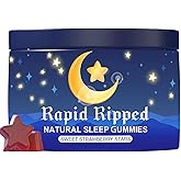 JRR LyraSleep Natural Sleep Aid Gummies - Fall Asleep Quickly and Gently in 30 Minutes- Effective Melatonin 6 mg Sleep+ Gummies for Adults a Restful Night's Sleep -60 Count (1pc)