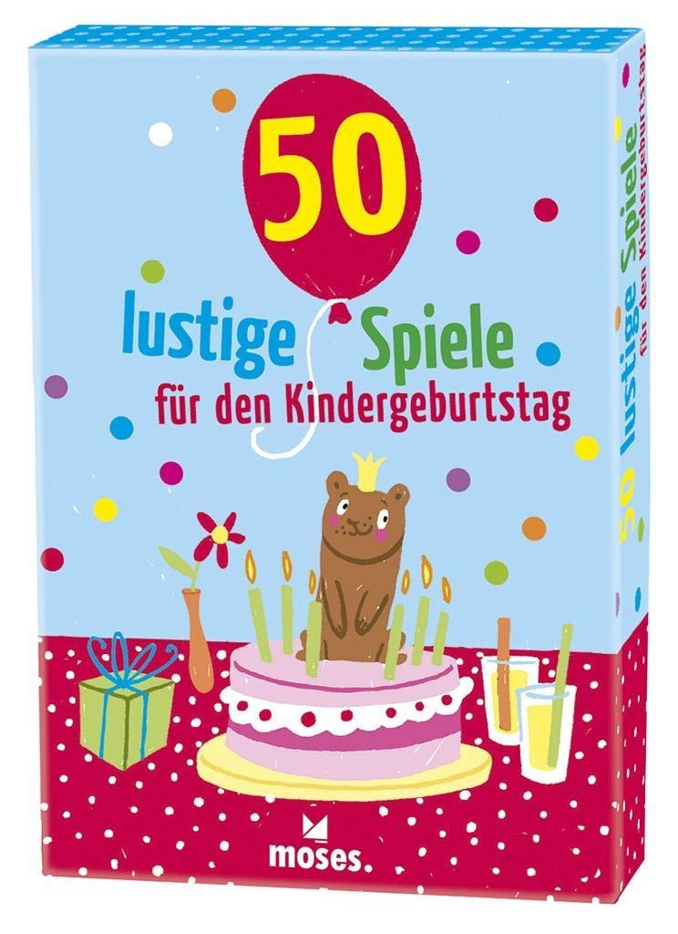 Moses 50 Fun Games for Childrens Birthday Parties Children's Activity & Cards Set