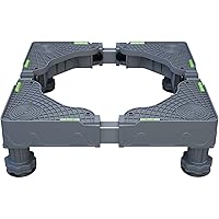CFYLO Universal Mobile Base Dorm Fridge Stand with 4 Strong Feet Multi-Functional Adjustable Base for Dryer, Mini…