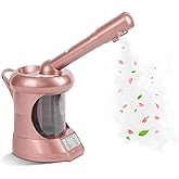 Facial Steamer, Professional Face Steamer Tabletop with Extendable Nozzle, Portable Nano Ionic Face Steamer for Home Use