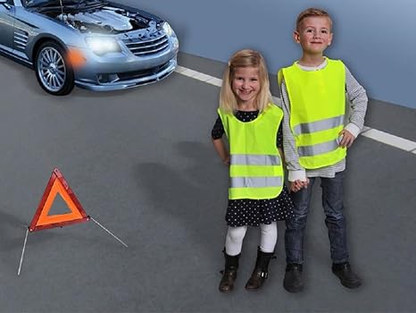 ProPlus 540303 Kinder-Warnweste, Gelb