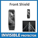 Garmin Vivosmart HR Front INVISIBLE Screen Protector (Front Shield Included) - Military Grade Protection Exclusive to ACE CASE