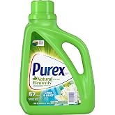 Purex Liquid Laundry Detergent, Natural Elements Linen &amp; Lilies, 75 Fluid Ounces, 57 Loads
