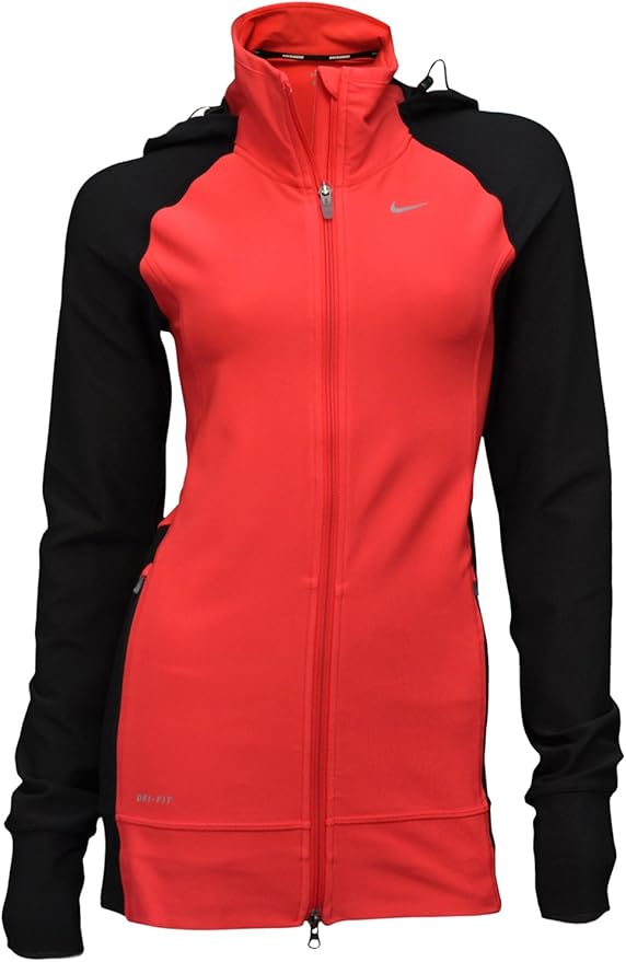 Amazon.com: NIKE Women's Dri-Fit Running Jacket Coat-Hot Pink/Black: Clothing