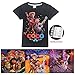 Sun Baby Toddler T-Shirts Cosplay Tee Shirt Short Sleeve Cotton Graphic Tee Black