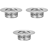 Bathroom Sink Strainer, Bathtub Lavatory Sink Drain Strainer Hair Catcher for Laundry, Mop Pool, Utility, Slop, RV Sink。Fit H