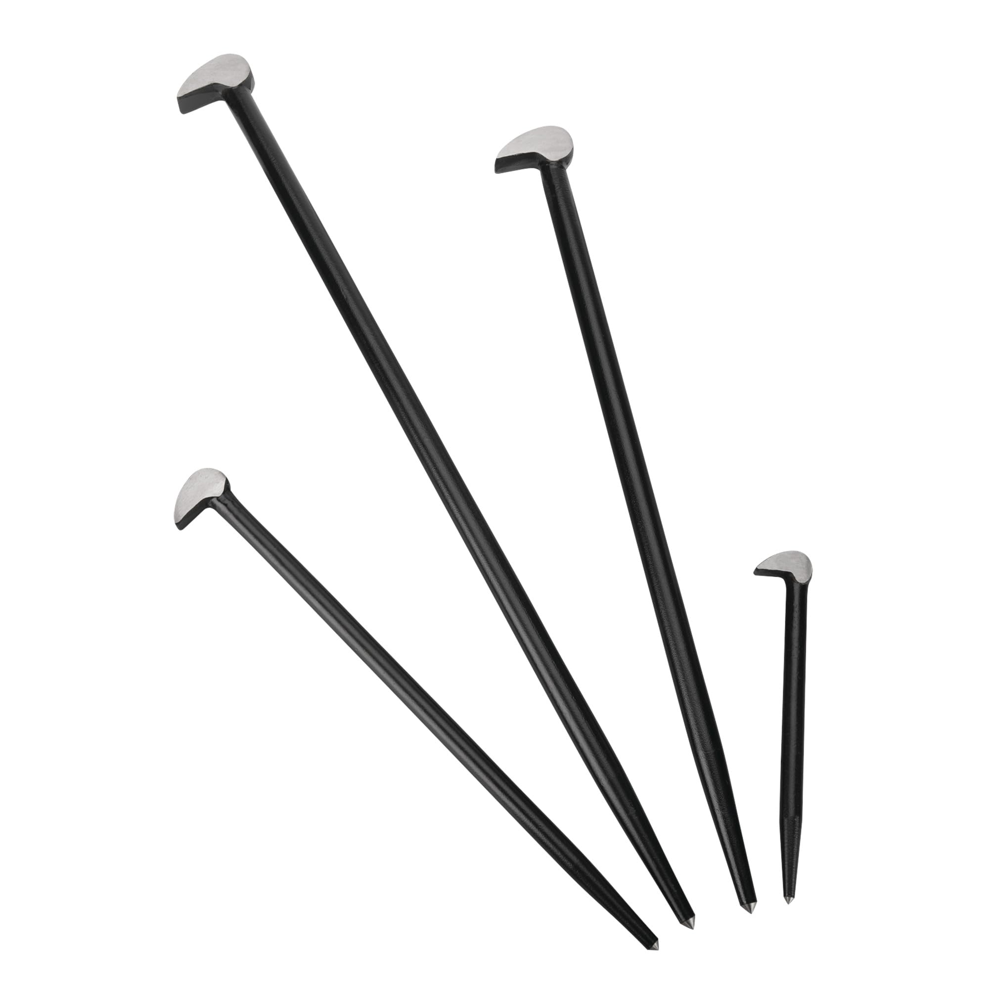 Performance Tool W2021 Roll Type Pry Bar Set, 4-Piece