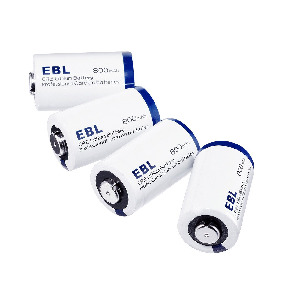 EBL 4 Piezas 3V CR2 800mAh Baterías de Litio