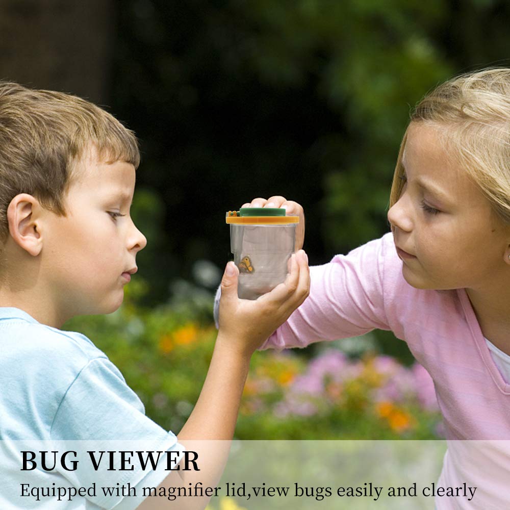 Morpilot Kids Explorer Kit Adventure Toys Christmas Birthday Gifts- Binocular,Flashlight,Compass,Magnifying Glass,Whistle,Bugs Collector and Drawstring Backpack for 3-10 Years Old Boys Girls Camping and Hiking Bird Watching