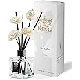 King of Scent Reed Diffuser & Oil Diffuser Sticks with Flower, Aromatherapy, Home & Kitchen Décor,Fragrance and Gift (Ritz Carlton)