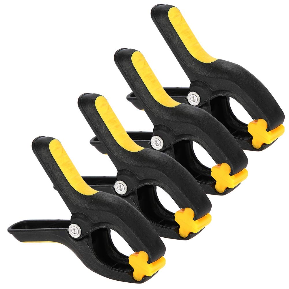 Kafuty 4pcs Plastic Clamping Clamps Phone Screen Tools Clamping Clamps for Mobile Phone Tablet LCD Screen Fastening Clamp