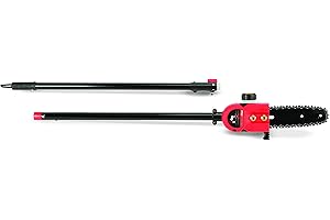 TRIMMER PLUS TrimmerPlus Pole Saw Attachment for Compatible Gas Powered Multi-Use Outdoor Equipment, 8-inch saw, 11-foot pole extension (TPP720)
