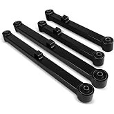 4Pcs Rear Upper Lower Control Arm Suspension Kit, Compatible with Ram 1500 2013-2023, 1500 Classic 2019-2023, Replace # 4877160AA 4877160AB