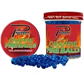 PAUTZKE'S Crappie Fire Balls - Striking Color &amp; Prolonged Scent Release, Infused with Genuine Salmon Egg Juice