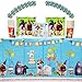 The Secret Life Of Pets 2 Birthday Party Supplies Pack for 16 Guests | Paper Cups, Paper Dessert Plates, Paper Beverage Napkins, Stickers, and Plastic Table Cover | Kid's Birthday Party Supplies