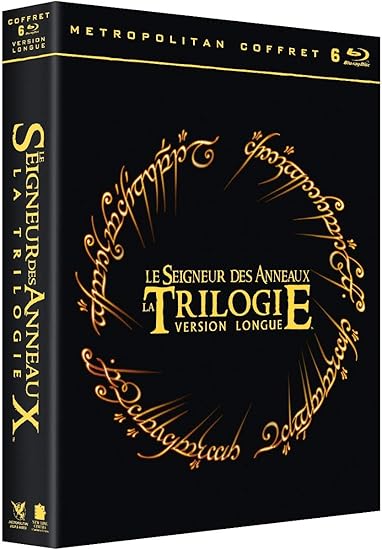 Trilogie Seigneur Des Anneaux Version Longue Le Seigneur des Anneaux - La trilogie - Version Longue -Coffret Blu-Ray