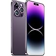 viqee A14 Pro Max Cell Phone, 5G Unlocked Smartphone 6GB+256GB Smartphone Android 13, 6000mAh Battery, 6.82" FHD+ Display 120Hz 64MP Camera (Purple)