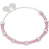 Alex and Ani Breast Cancer Awareness Pink Ribbon Bangle
