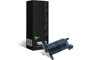 tostmolt 1pc New 12V Front Windshield Spray Washer Fluid Pump Motor Assembly Kit For 95-12 Avalon 95-04 Tacoma 94-02 Prizm 95-96 ES300 92-02 Corolla 95-06 Camry w/Factory Delco Pump Only