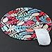 Mouse Pad (9.8 inch x 9.8 inch),Lizimandu Premium Quality Pattern Anti Slip Computer PC Round Mouse Mat Soft Comfort Feel Finish(Maple-Leaves)