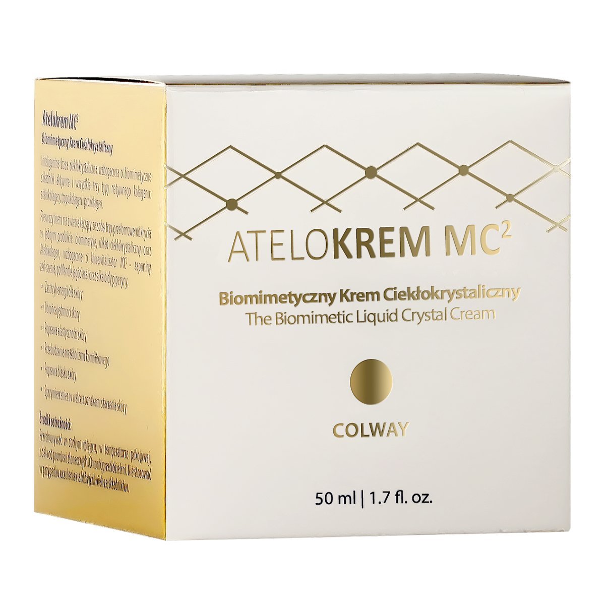 Colway ATELOCREAM MC2 Collagen Biomimetic Liquid Crystal Cream Innovative Anti-Age Treatment 50ml